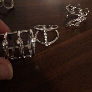 Forever21 ring bundle